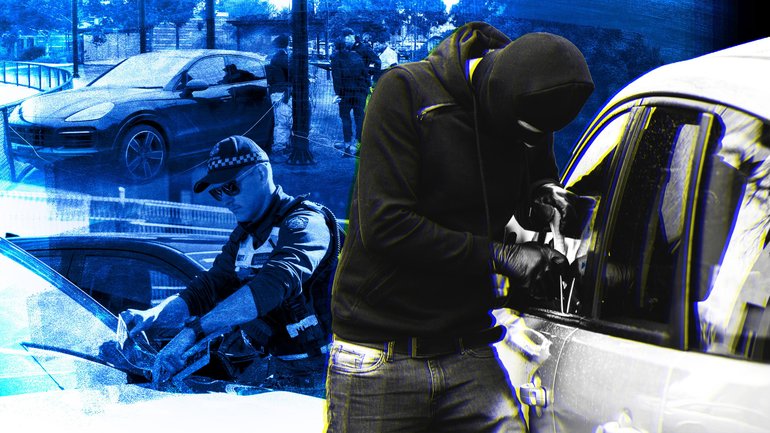 Victoria Police are conducting letter drops and patrols to prevent car theft. 