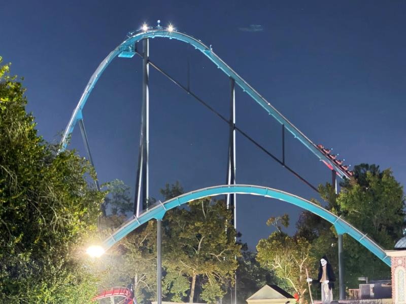 Officials in Georgia haven't detailed how a person died in a roller coaster "incident" at Six Flags. (AP PHOTO)