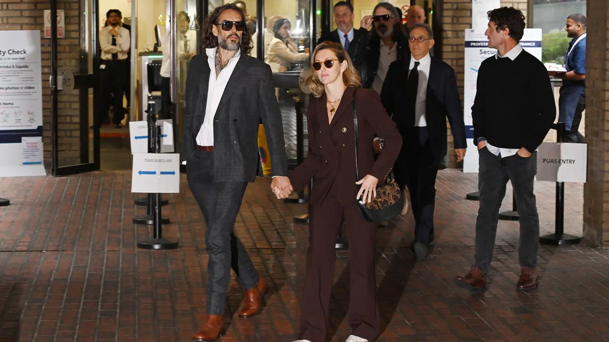 WENLEI MA: Russell Brand’s arrival to court for sexual assault allegations is on brand with fall from grace WENLEI MA: Russell Brand’s arrival to court for sexual assault allegations is on brand with fall from grace