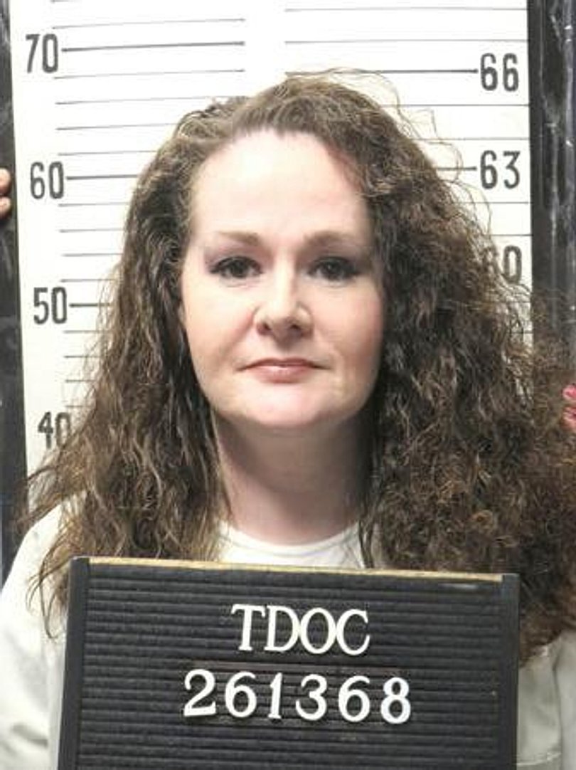 This photo provided by the Tennessee Department of Correction shows Christa Pike on Jan. 12, 2023.