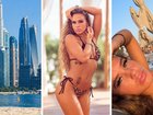 Influencer Brooke George in Instagram photos from her first visit to Dubai.