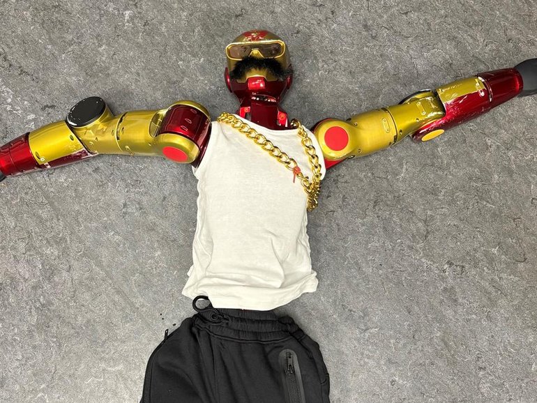The robot's owners were said to have streamed the alleged assault and commentated about it online. (AP PHOTO)