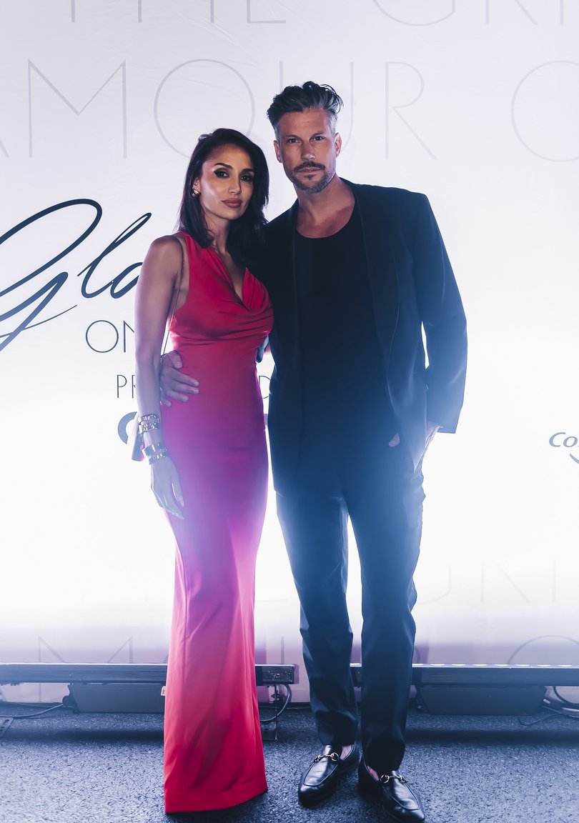 Snezana and Sam Wood attend 2025 Glamour On The Grid. 