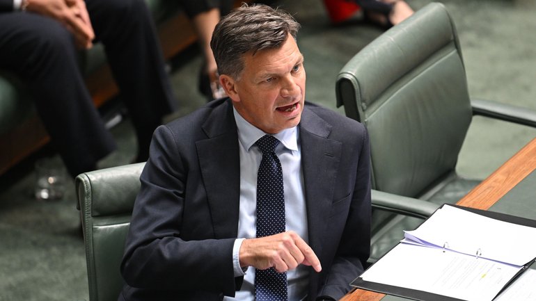 Opposition Leader Angus Taylor said the trust tax was an attack on small business.