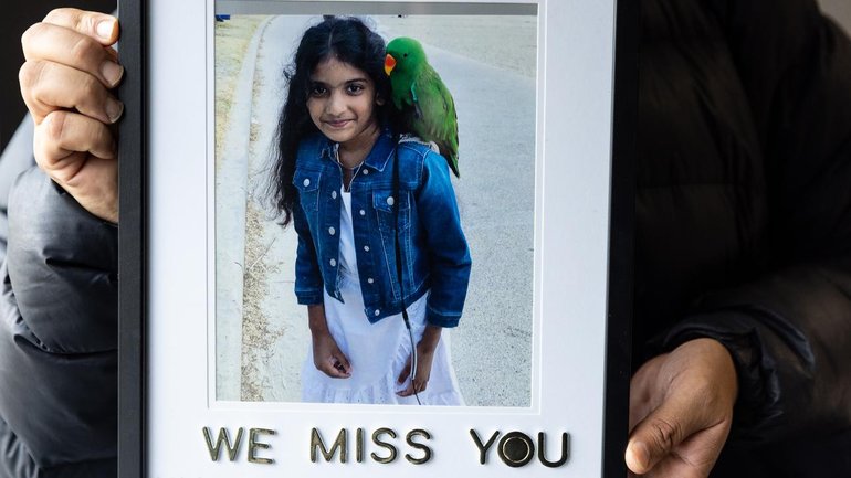 Amrita Lanka was eight when she died in a pediatric ED in 2023. (Diego Fedele/AAP PHOTOS)