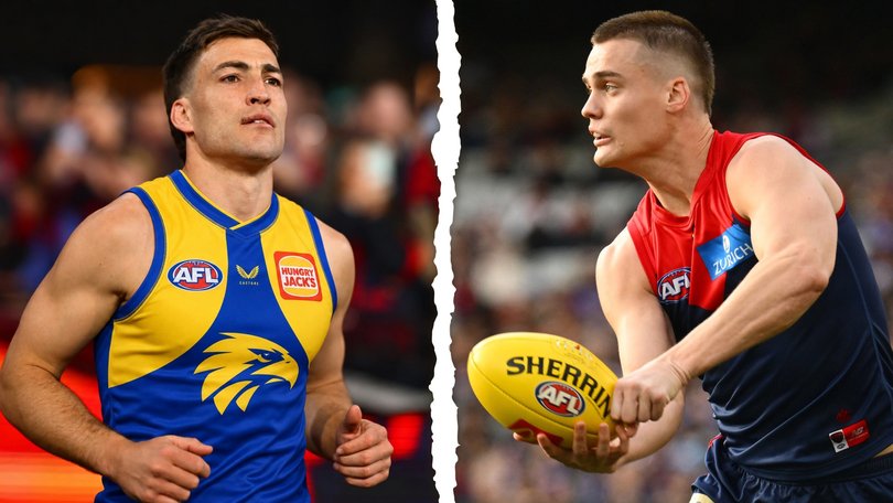 Jack Viney and Trent Rivers will both be at West Coast next season.