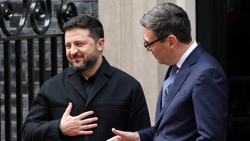 UK Prime Minister Andy Burnham has told Ukrainian President Volodymyr Zelenskiy ‘we are with you’.