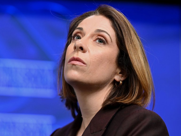 Communications Minister Anika Wells.