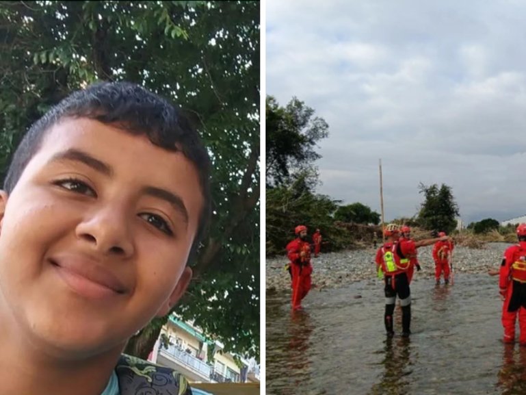 12-year-old Rami has been missing for 10 days after he ran into a storm.