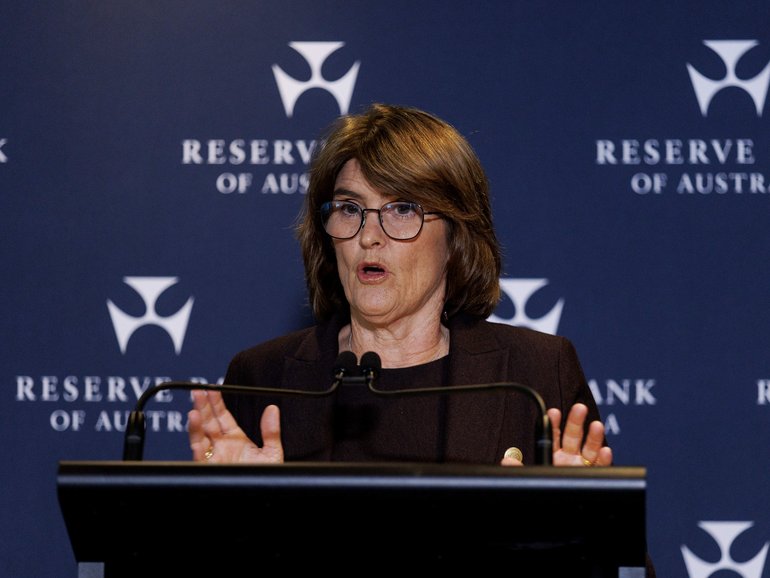 Reserve Bank Governor Michele Bullock.