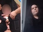 Police have released bodycam footage of tense welfare checks with Justine May conducted just weeks before her two young children would be found dead.