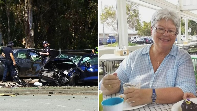 Rosemary Franzidis, 69, was killed when a teenager driving a stolen Audi crashed into her car at Murrumba Downs in November 2024.