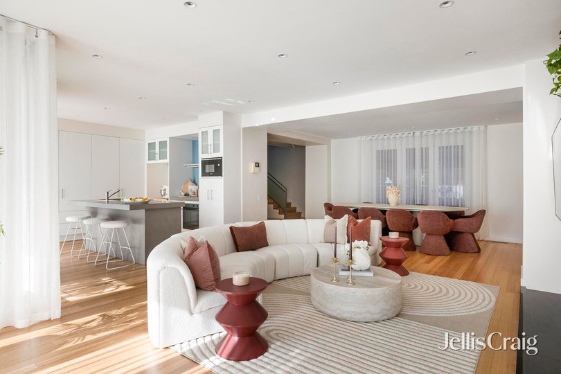 The home features an open living space.