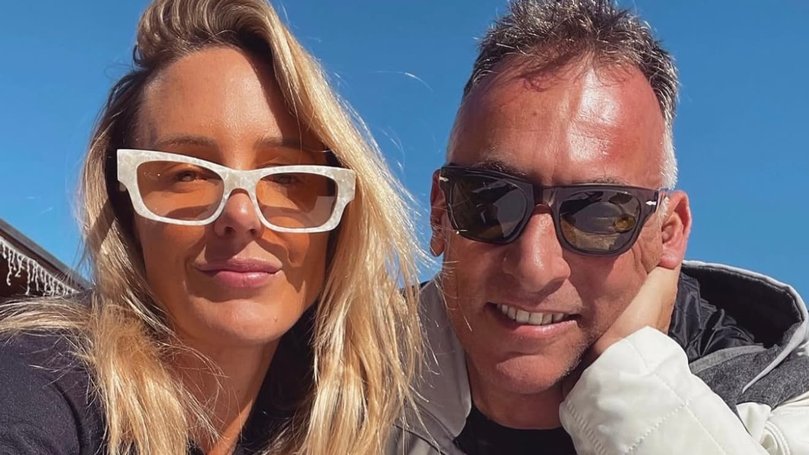 Mr Catalano and his wife Stefanie. Picture: Instagram.