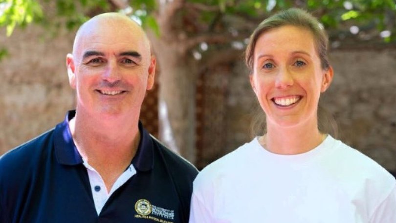 Dr Ben Piggott and Dr Jenny Conlon.
