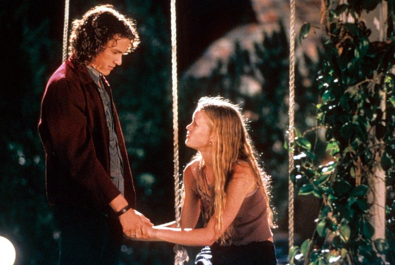 Julia Stiles starring alongside the late Perth actor Heath Ledger.