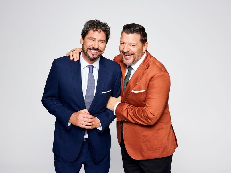 Manu Fieldel and Colin Fassnidge have co-hosted MKR for the last few years.