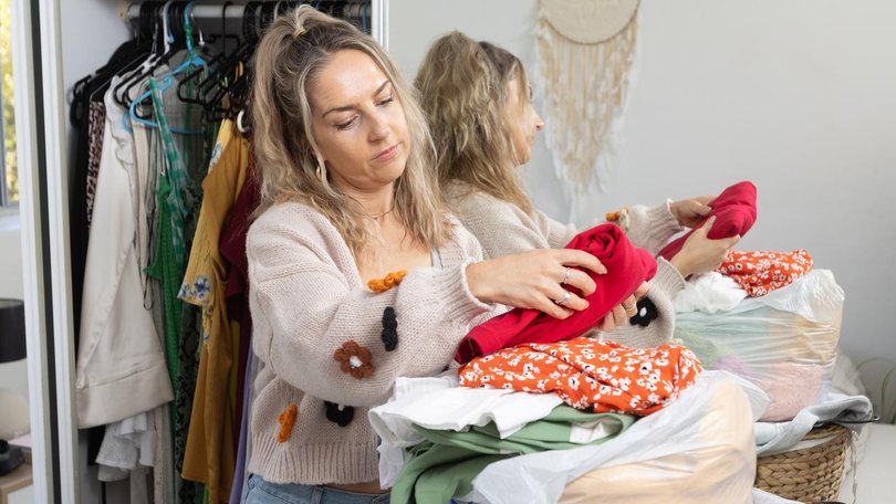 Australians are expected to donate a record volume of quality pre-loved clothes. (Chris Pavlich/AAP PHOTOS)