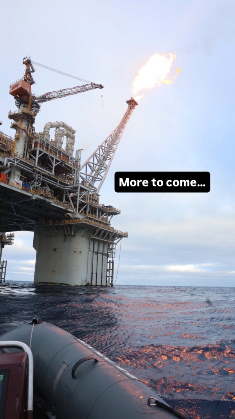 Federal Resources Minister Madeleine King has condemned a Greenpeace protest on a floating gas platform, saying it was “selfish” and put offshore workers at “unnecessary risk”.