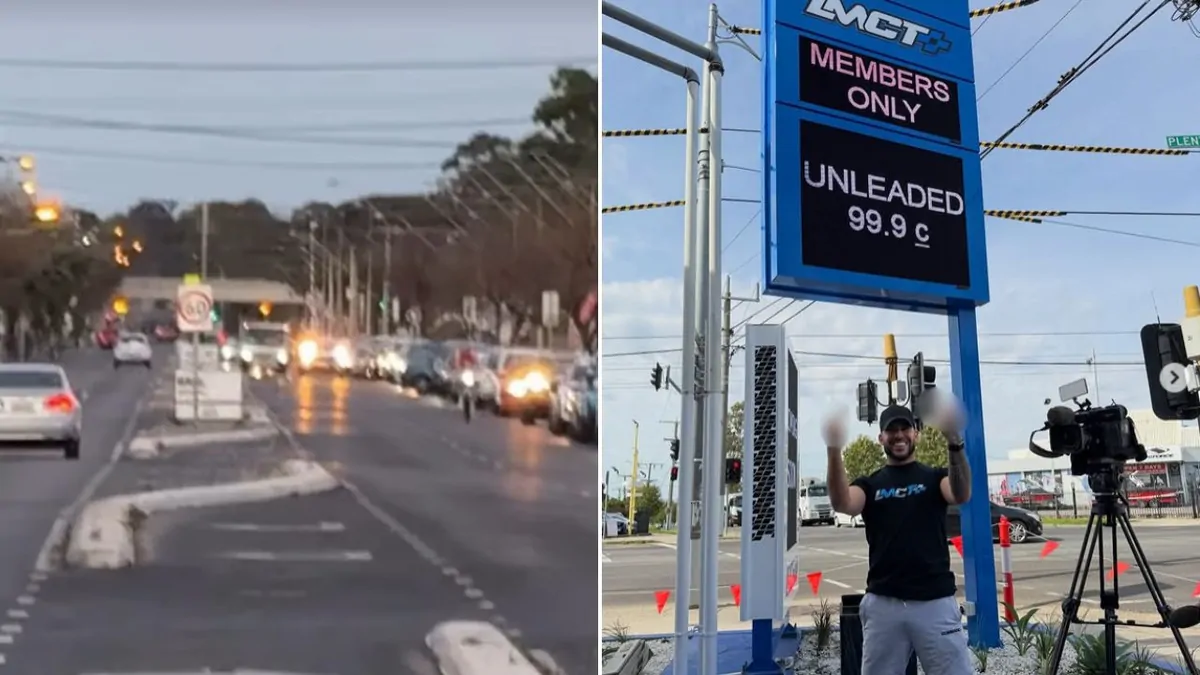 Drivers queue for Adrian Portelli’s 99c fuel offer as billionaire hits back at taxpayer claims Drivers queue for Adrian Portelli’s 99c fuel offer as billionaire hits back at taxpayer claims