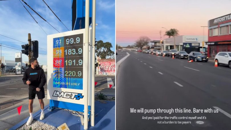 Cars have lined up to take up the 99 cent offer on fuel via LMCT+ membership