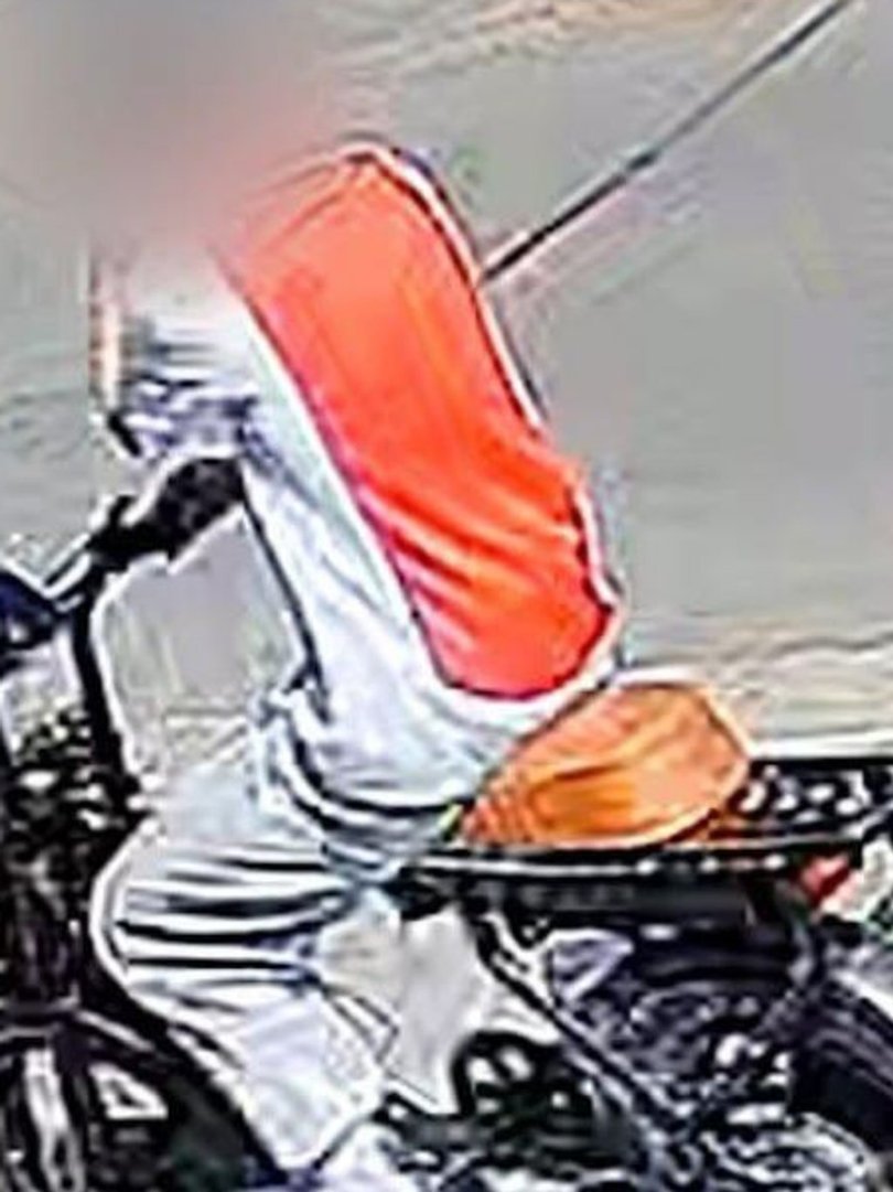 A still from the footage supplied by police.