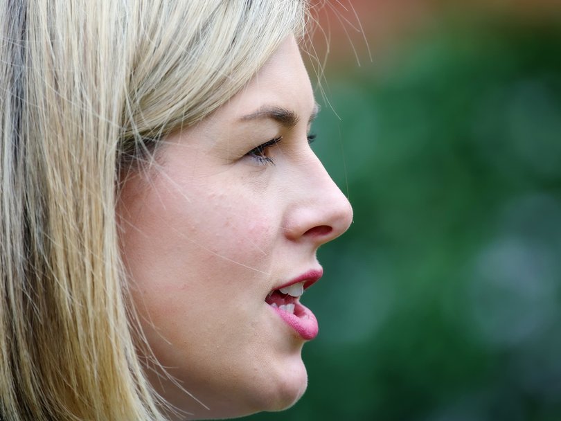 Victorian opposition leader Jess Wilson is promising a coalition government will scrap the gas appliance ban within 100 days of being elected. Picture: NewsWire / Ian Currie