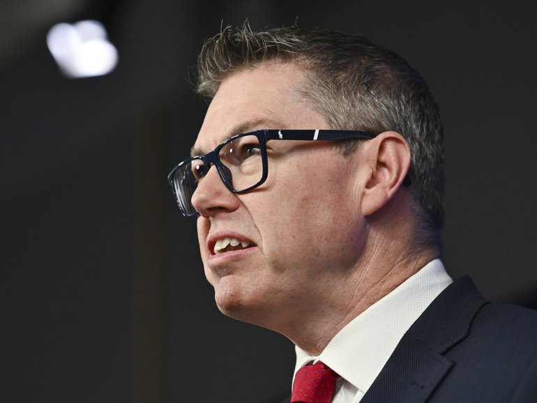 Defence Industry Minister Pat Conroy will join Chief of Navy Vice Admiral Matt Buckley, along with the Chief Defence Scientist to detail the “major capability announcement” linked to AUKUS Pillar II which is focussed on producing high-end military technologies.