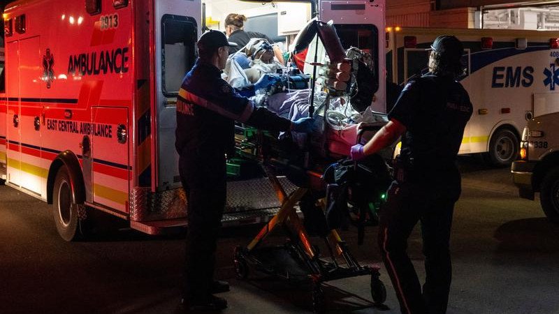 Canadian Prime Minister Mark Carney says four service members have been killed and dozens more seriously injured in a fire at a military base in Alberta.