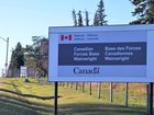 At least four people died in a devastating fire at Canadian Forces Base Wainwright. (EPA PHOTO)