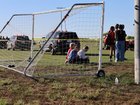 A woman who was behind the wheel of a vehicle when it ploughed into a crowd of people at a junior soccer match has been released by Wichita police.