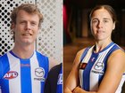North Melbourne’s Nick Blakey trade has left AFLW star Jasmine Garner and teammates with ‘mixed emotions’.