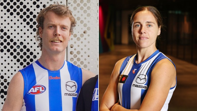 North Melbourne’s Nick Blakey trade has left AFLW star Jasmine Garner and teammates with ‘mixed emotions’.