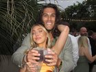Emily Livia and Callum Robinson at a wedding in San Diego in 2023.