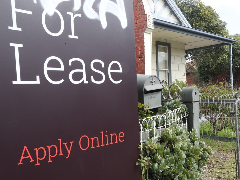 Melbourne and Canberra are the only capital cities where the median rent on a house has gone up less than inflation over the past 12 months, according to Domain data. Picture: NewsWire / David Crosling