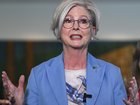 Independent MP Helen Haines has been injured after reportedly being struck by a four-wheel-drive outside her electorate office in regional Victoria.
