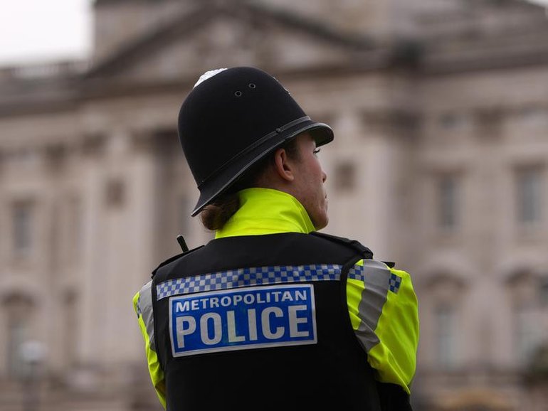UK police say the arrest of four men over alleged spying for Iran is part of a ​long ​investigation. (AP PHOTO)
