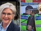 Federal MP Helen Haines suffered lower-leg injuries after being pinned between two cars out the front of her Wangaratta electorate office on Monday.