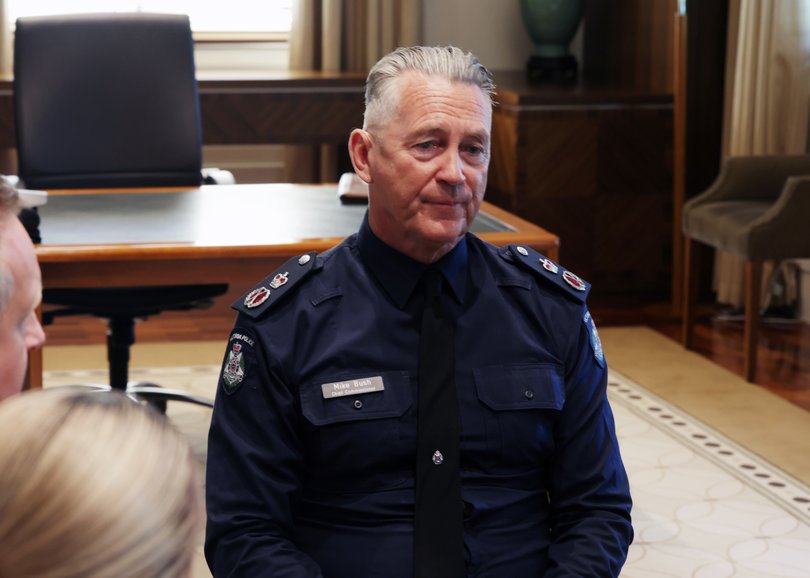 Victorian Police Chief Commissioner Mike Bush.