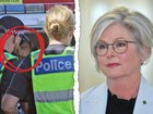 The driver who allegedly rammed Independent MP Helen Haines with a four-wheel-drive outside her Victorian electorate office has been identified as Brendan Nugent.