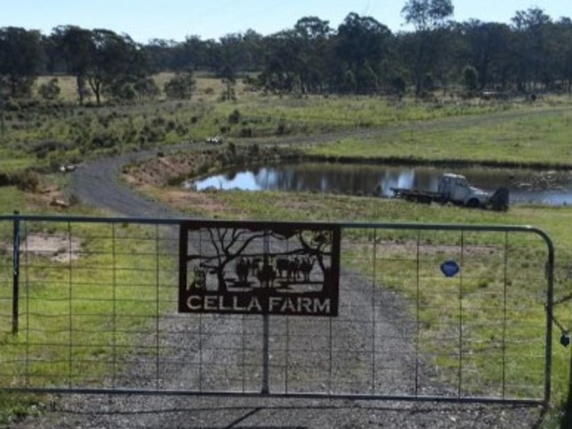 The entrance to Cella Farm. Picture: Court exhibit