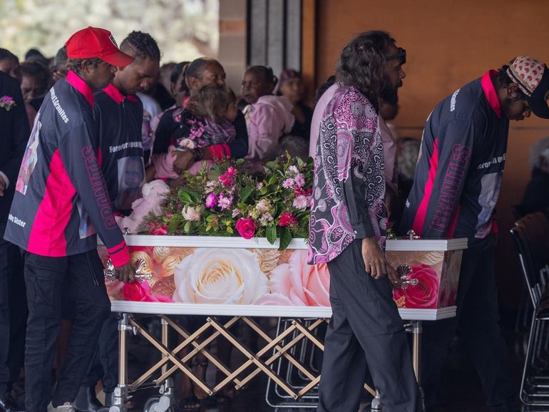 The death of five-year-old Kumanjayi Little Baby has sparked child protection reforms in the NT. (Rhett Hammerton/AAP PHOTOS)
