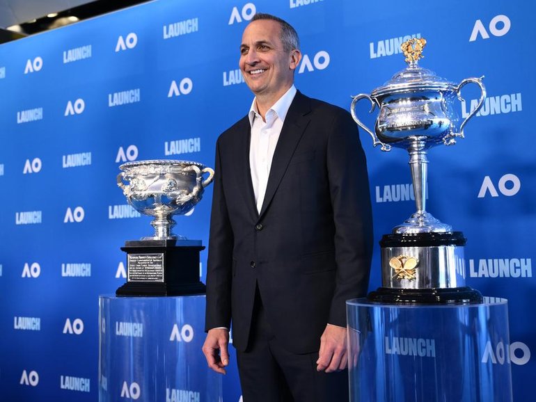 A tennis administrator has voiced his concerns regarding new Australian Open boss Andrew Abdo. (Joel Carrett/AAP PHOTOS)