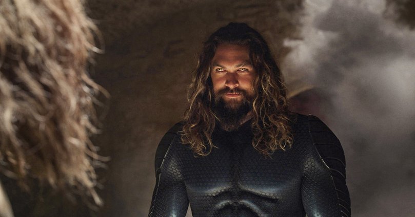 Jason Momoa in Aquaman.