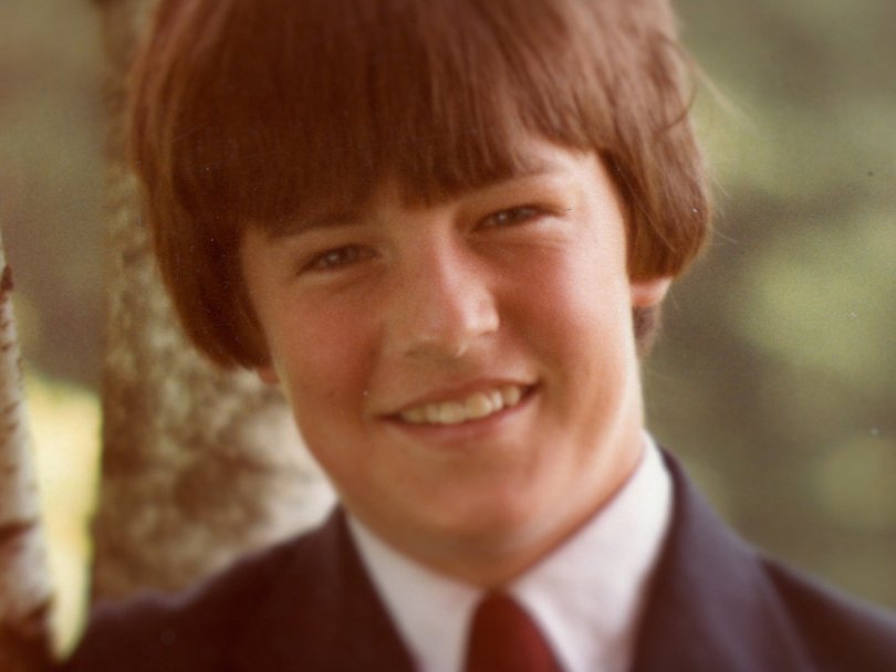 Matthew Perry as a youngster.