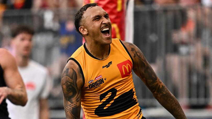 Shai Bolton celebrates
