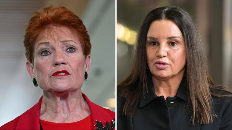 Pauline Hanson has made a dramatic backflip after telling Jacqui Lambie to ‘get over it’ after a video mocked her vaginal prolapse.