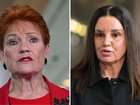 Pauline Hanson has made a dramatic backflip after telling Jacqui Lambie to ‘get over it’ after a video mocked her vaginal prolapse.