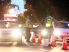 A woman died following a random breath test in Geraldton on Monday night. File image