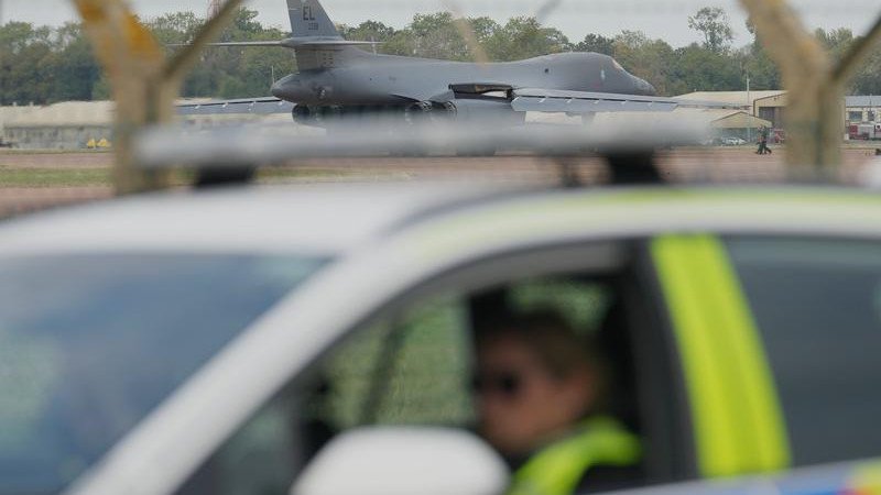 Two men held during a probe into a suspected plot near RAF Fairford have been re-arrested